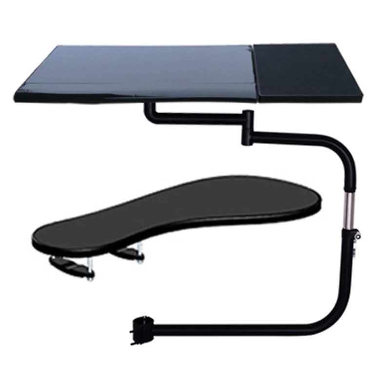 D-mount OK330 Multifunctional Full Motion square Keyboard Support Laptop Desk Holder Stainless stee