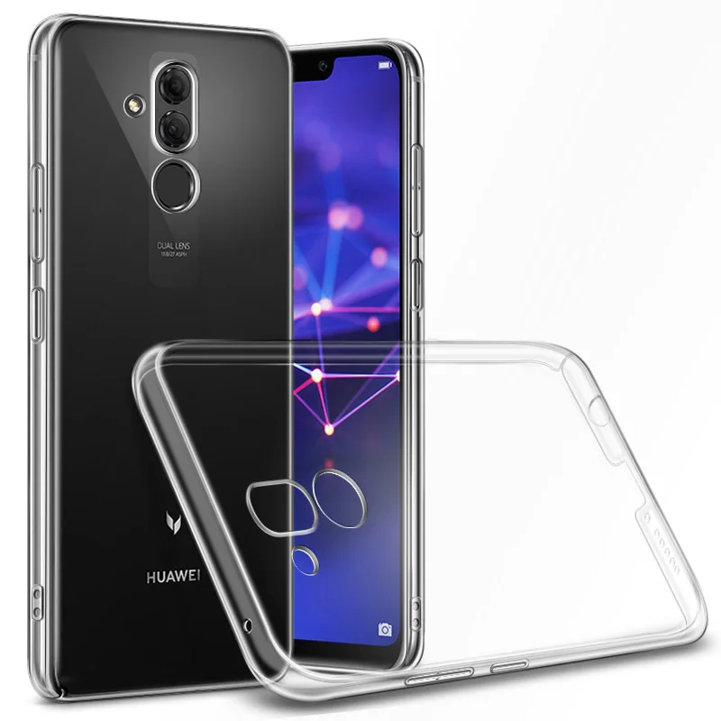 Прозрачный Песчаник матовый чехол для телефона huawei P30 P20 Pro mate 20 10 Lite Nova 5 5i Pro 4 3 3i P Smart Plus Мягкий силиконовый чехол - Цвет: Прозрачный