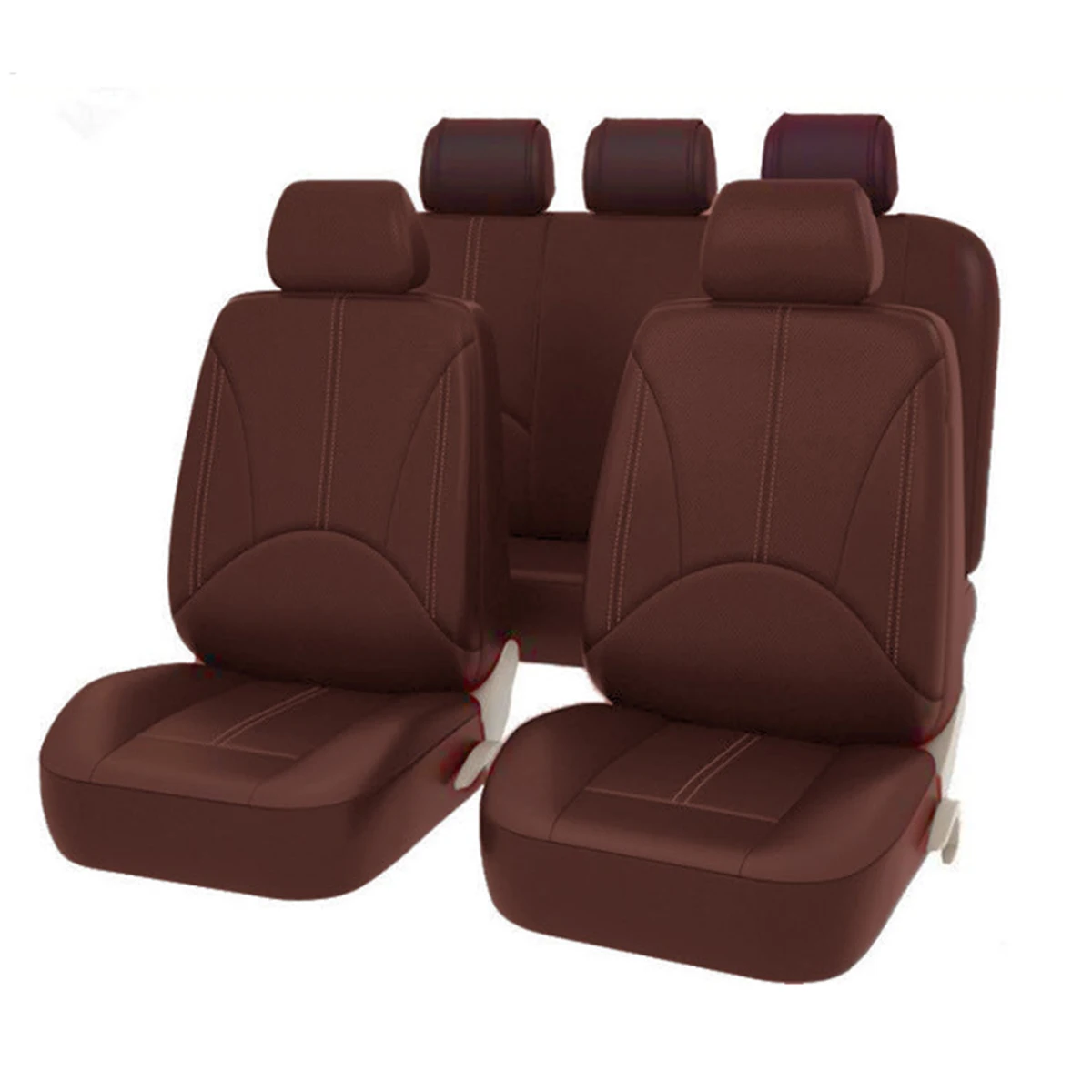 4pcs/Set Black Brown Car Seat Covers Interior Accessories Universal Auto Interior Styling Decoration Protector Car Seat Cover 4pcs/Set Black Brown Car Seat Covers Interior Accessories Universal Auto Interior Styling Decoration Protector Car Seat Cover