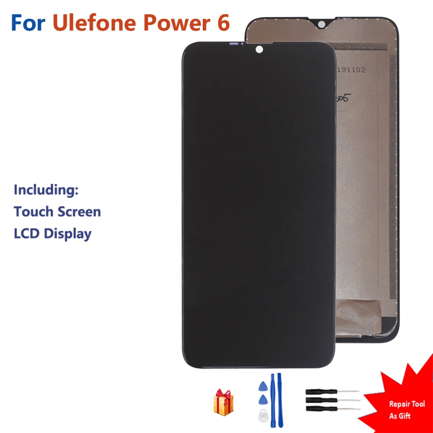 

Original For Ulefone Power 6 Display Touch Screen LCD Display Digitizer Assembly For Ulefone Power 6 Touch Screen LCD Display