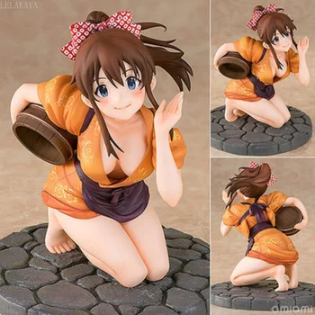 

13cm The Idolmaster Million Live Satake Minako Poka Service Ver 1/8 Scale PVC Anime Sexy Girls Action Figure Collection Model