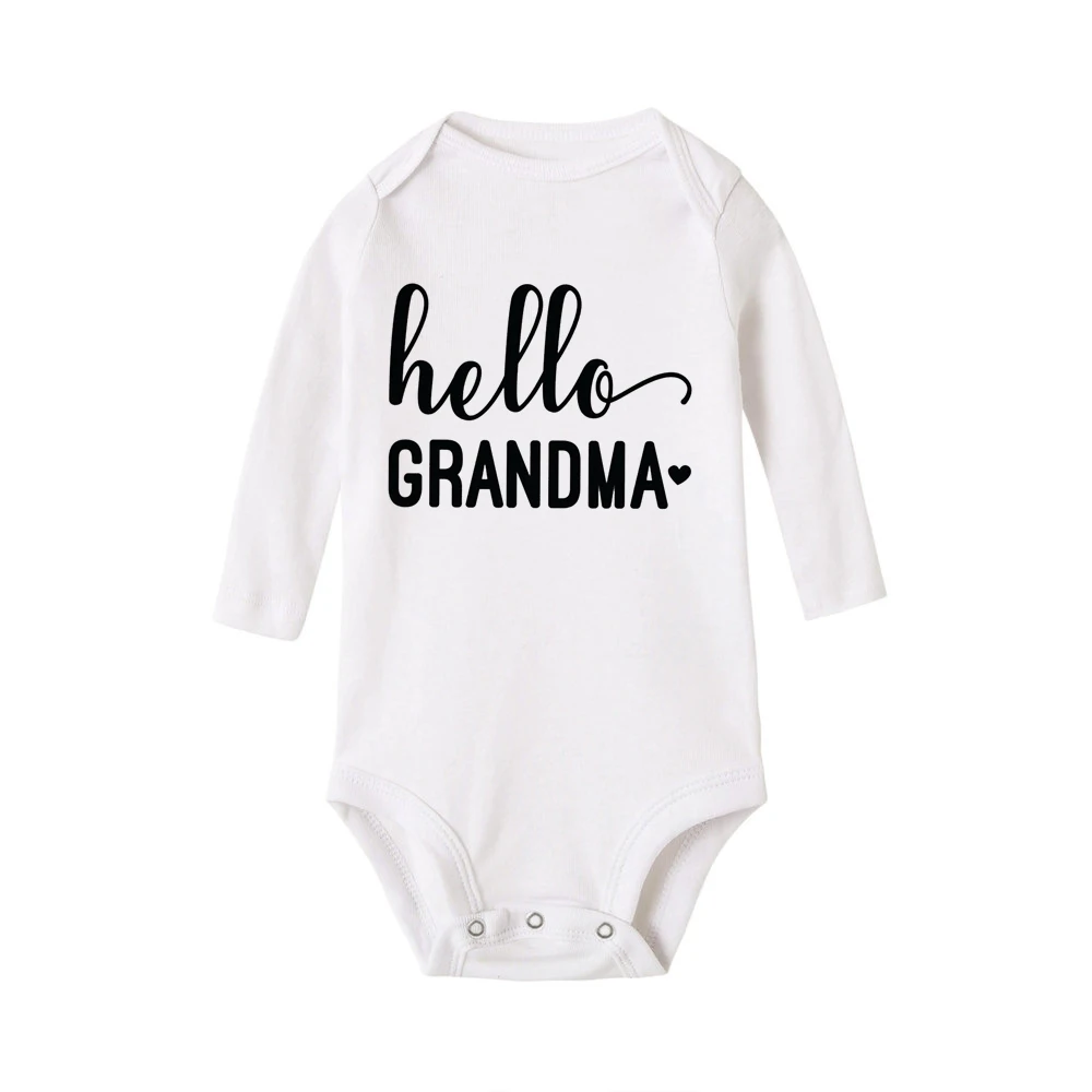 Twins Baby Pregnancy Announcement Gender Reveal Long Sleeve Bodysuit Baby Shower Gift Newborn Boys Girls Twin Playsuit Drop Ship Baby Bodysuits for boy Baby Rompers