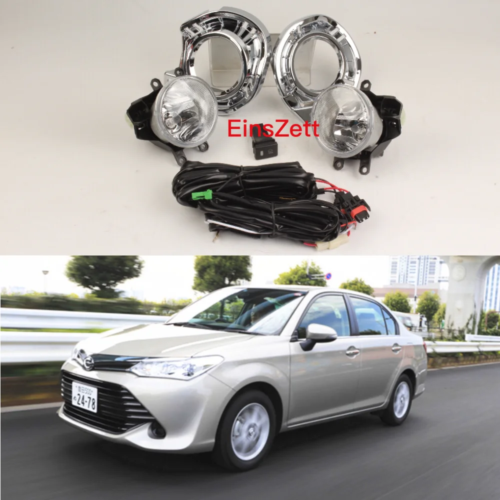 1 комплект Противотуманные фары Дневные Фары Светильник в сборе для Toyota Axio/Feilder