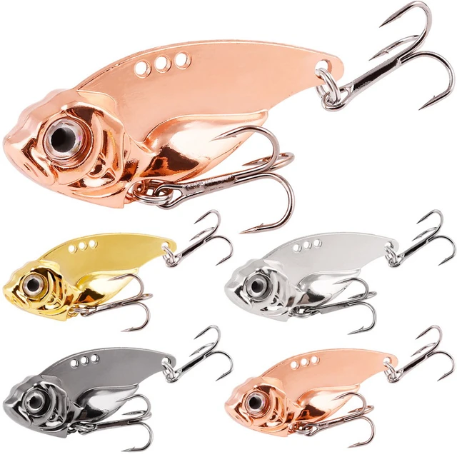 Vibration Metal Lure Fishing  Metal Vib Fishing Lure 4pcs - 4pc/lot Metal  Jigging - Aliexpress