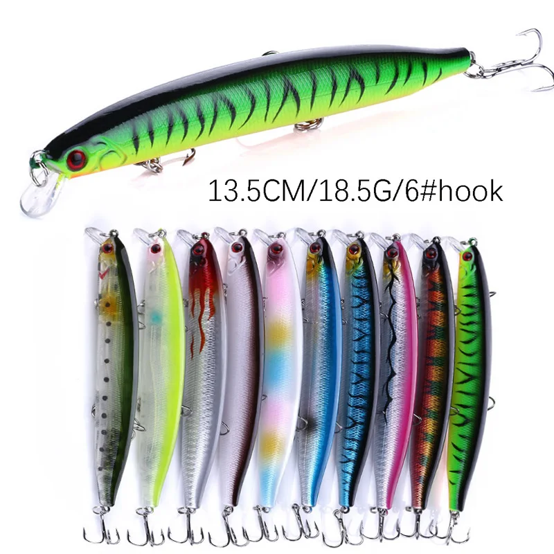Señuelos Lubina Pack De 5 Señuelos De Pesca Biónicos - Colores Vivos - Ideal Para Lubina, Trucha Y Lucio Sacadera Pesca Trucha