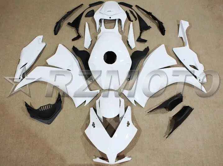 Впрыска ABS Полный обтекатели комплект Подходит для HONDA CBR1000RR 2012 2013 15 CBR 1000RR 12-15 CBR1000 обтекатель Все Белый