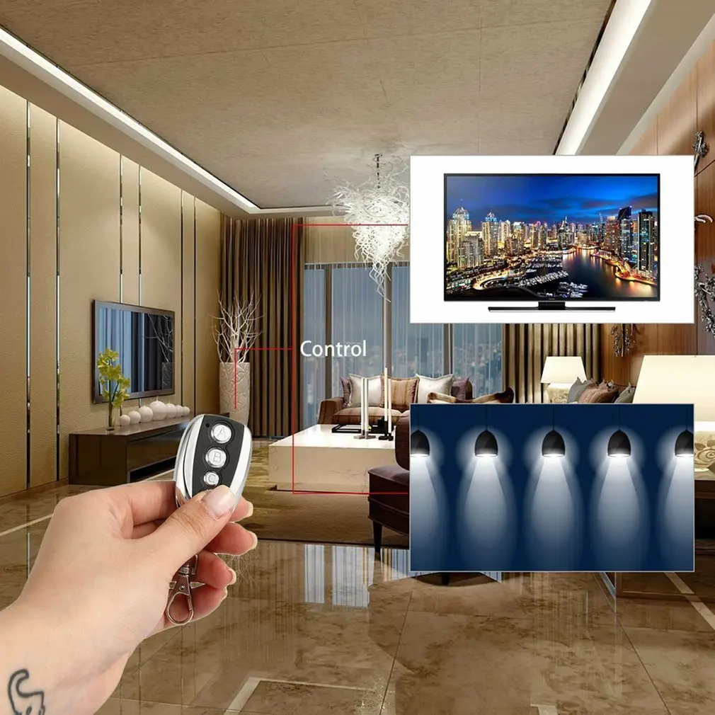 best electronic door lock Nice Universal garage door remote control 433MHZ opener Cloning 4 key Auto Car Rolling Code gate 433 remote control duplicator electric door lock