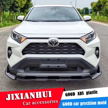 

For TOYOTA Rav4 Body kit spoiler 2020-2021 Rav4 ABS Rear lip rear spoiler front Bumper Diffuser Bumpers Protector