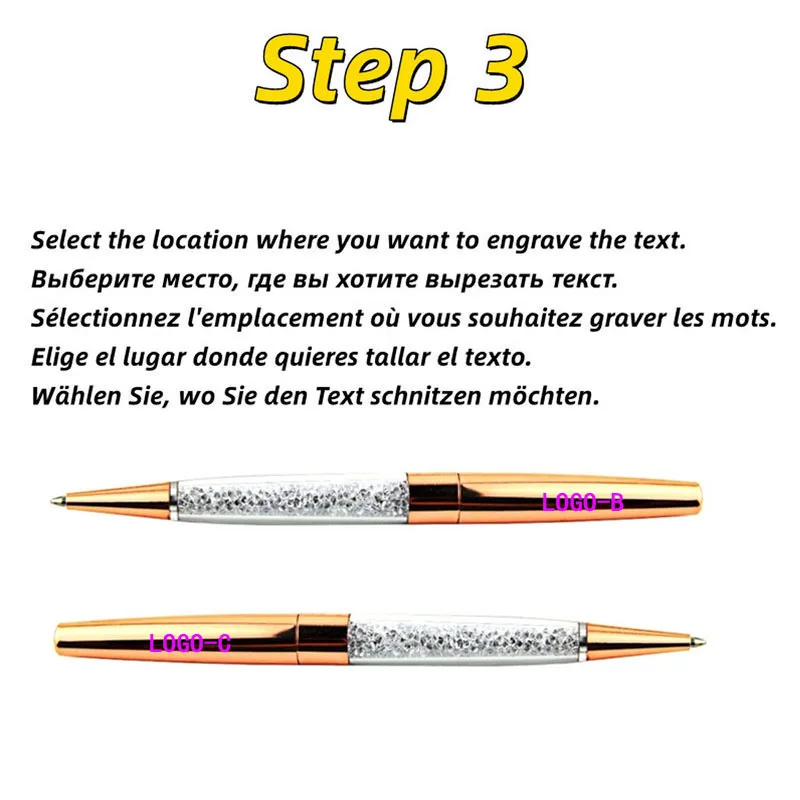 1 개/몫 새로운 도착 골드 컬러 펜 0.5mm 0.5mm 0.5mm 0.5mm 볼펜 크리스탈 펜 웨딩 사무실 학교 사무실 선물