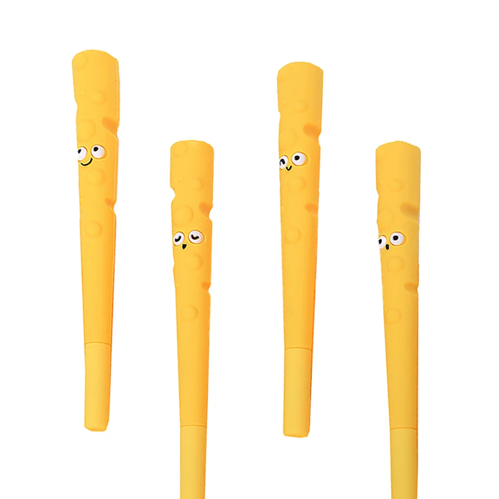 Creative Cute Cartoon Gel Pen Rubber Material 0.5mm Writing Tool Black Ink Office Accessories Stationery kawaii school supplies |