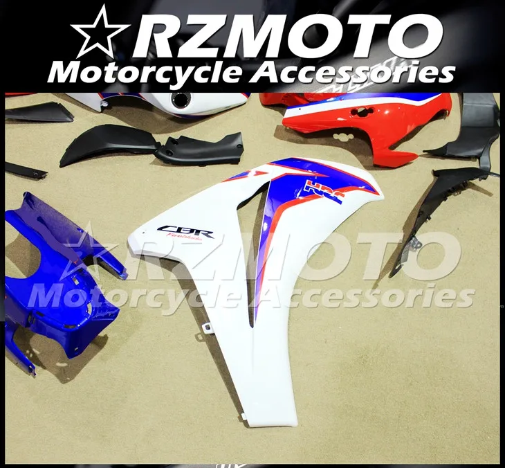 ABS мотоцикл обтекатель комплект для HONDA CBR1000RR 2008-2011 год кузов литья под давлением Магазин № 1079
