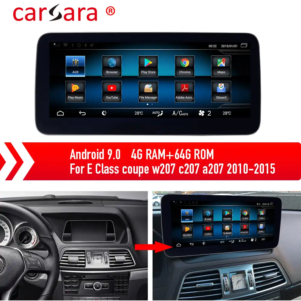 Mercedes Zubehor Display Fur E Klasse Coupe A207 C207 W207 10 16 Navigator Retrofit Comand Aktualisierung Car Multimedia Player Aliexpress