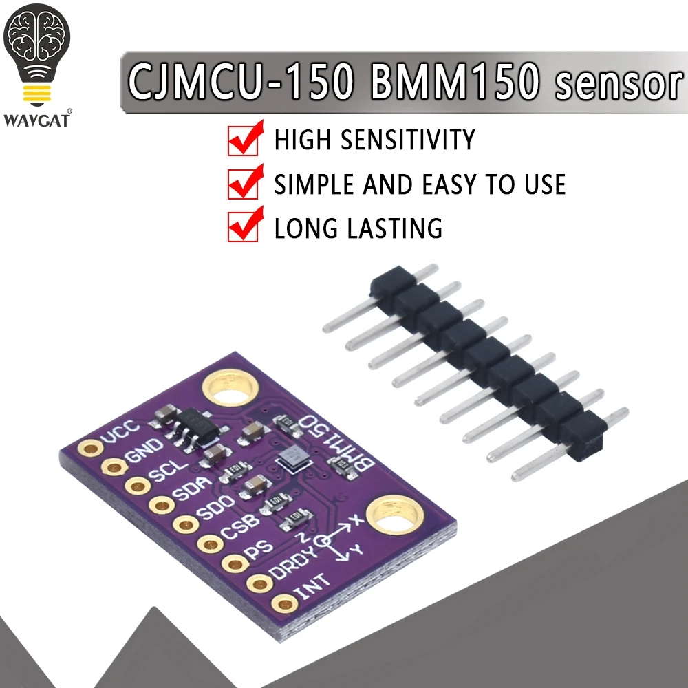 WAVGAT MCU 150 BMM150 sensor compass