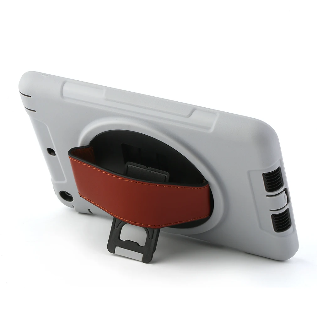

Rotating Kids Baby Safe Rugged Solid Shockproof Protective PU Leather Screen Case Cover for iPad 1/2/3