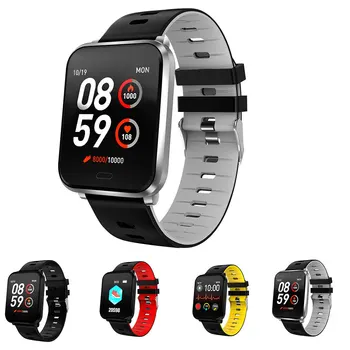

Smart Watch Heart Rate Blood Pressure Rate Monitor IP687 Waterproof Wristband Sleep Condition 1.3" Screen Bracelet Sport Fitness