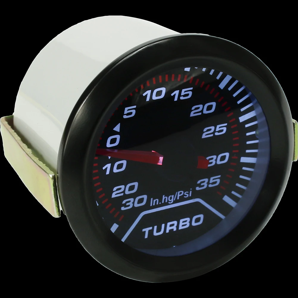 2 дюйма 52 мм Универсальный авто светодиодный Turbo Boost вакуумметр Пресс датчик
