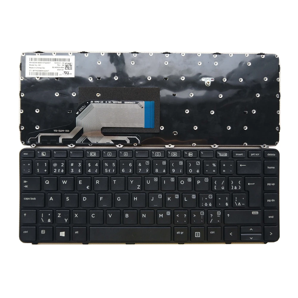 Клавиатура для ноутбука OVY для hp ProBook 430 g3 440 g3 445 g3 440 g4 640 G2 SP TR GR BU CZ IT US - Цвет: Cz SK CS