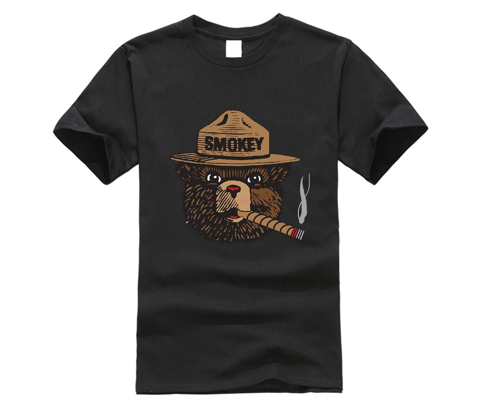 Новинка 2020 мужская рубашка Smokey The Bear Cigar | Мужская одежда