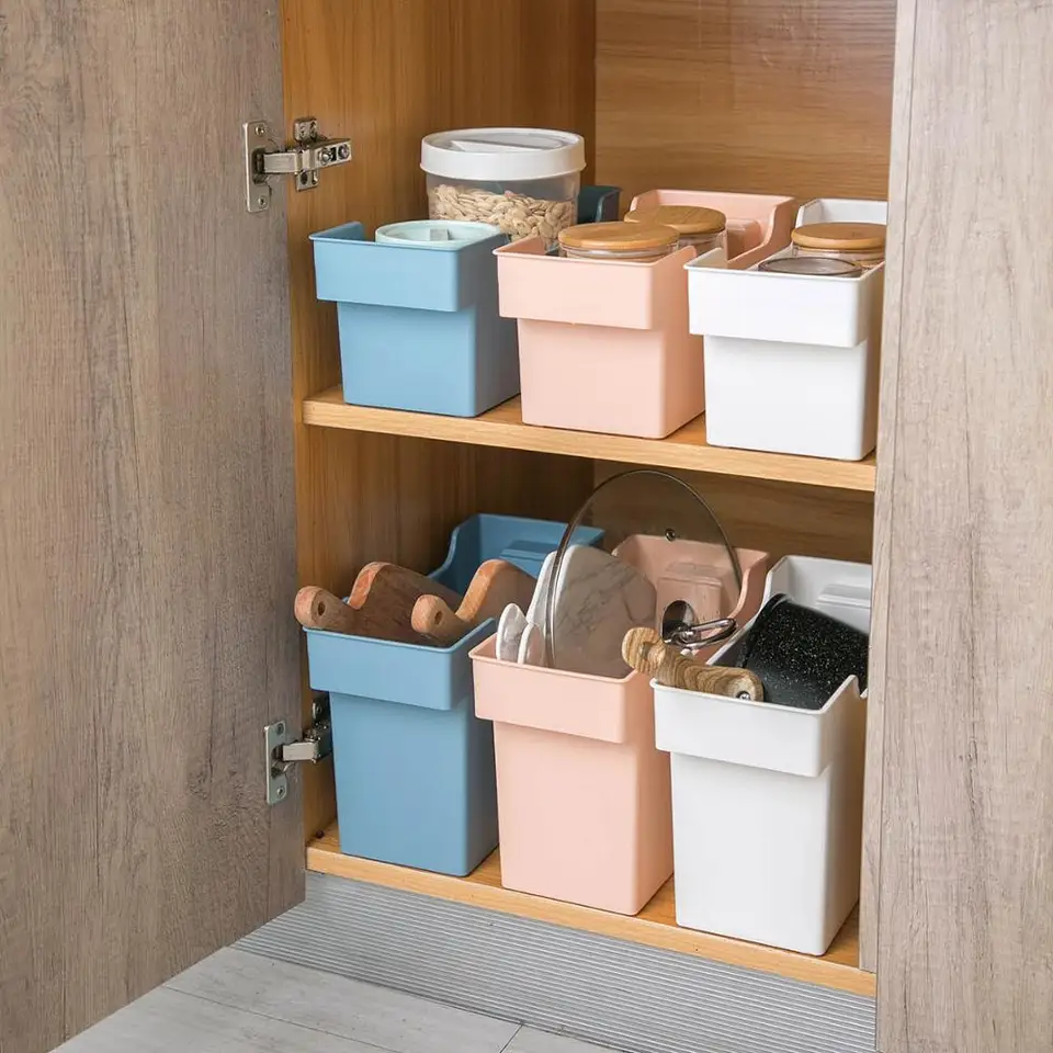 kitchen cabinet storage containers us 7 36 36 kitchen cabinet storage containers plastic box basket spice organizer desketop tableware storage box refrigerator kitchen cabinet storage containers us 7 36 36 kitchen cabinet storage containers plastic box basket spice organizer desketop tableware storage box refrigerator