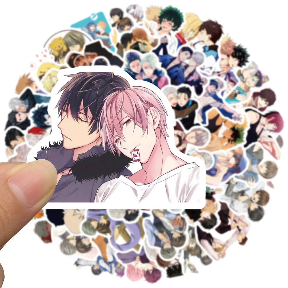 10 50pcs Japan Anime Bl Yaoi For Luggage Laptop Skateboard Bicycle Backpack Decal Pegatinas Toy Stickers For Children Fans Gift Stationery Sticker Aliexpress