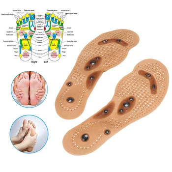 

Magnetic Massage Insoles Sole Slimming Body Foot Massage Foot Relaxation Women Men Mat Pad Acupuncture Massaging Health Care