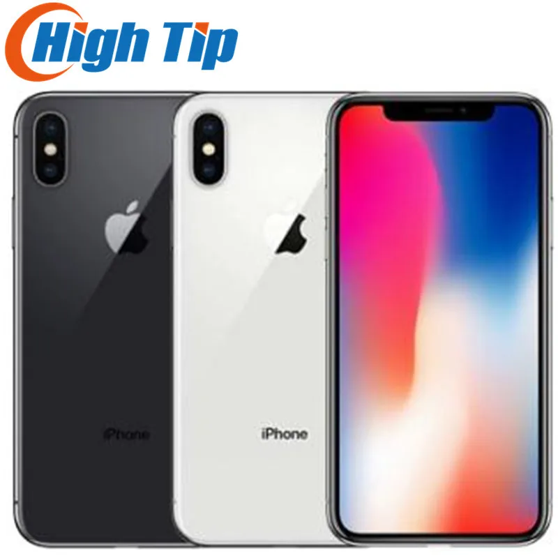 Оригинальный разблокированный телефон Apple iPhone X распознавание лица 64 ГБ/256 Гб ПЗУ 5