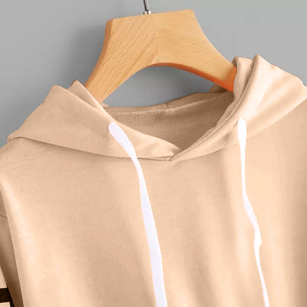 Womens Streetwear Autumn Letters Long Sleeve Hoodie Sweatshirt Spring Hoodies Female Winter Sweatshirts Girl Ladies 809