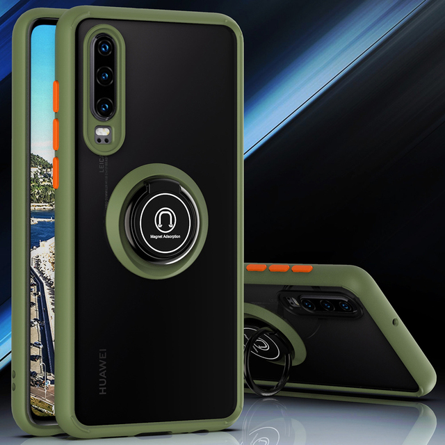 Lens Protection Case For Huawei P40 P30 P20 Lite Mate 30 20 Lite Y9 Y7 2019 P Smart 2019 Nova 5t 7 Translucent Matte Cover