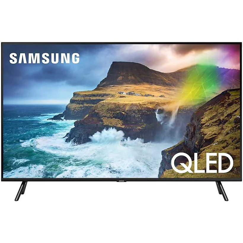 Телевизор QLED Samsung 49" QE49Q70RAUXRU Q серебристый/CURVED/Ultra HD/1000Hz/DVB-T2/DVB-C/DVB-S2/US