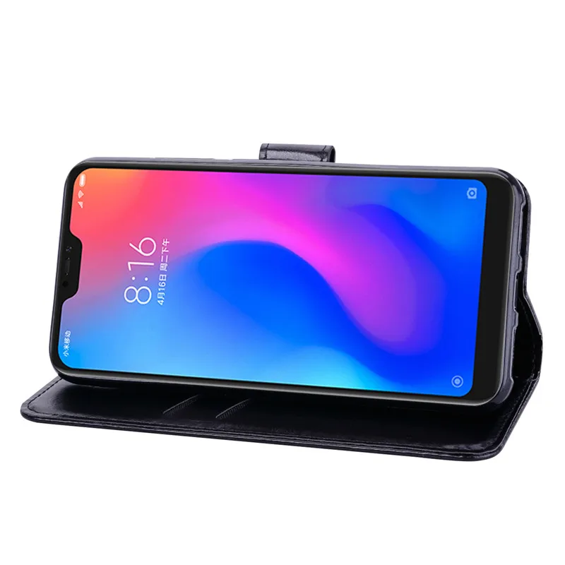 cellphone pouch For Coque Xiaomi Mi A2 Lite Case Leather Silicon Flip Case For Xiaomi Mi A2 Phone Case For Xiaomi MI A 2 A2lite MiA2 Wallet Case phone pouch bag