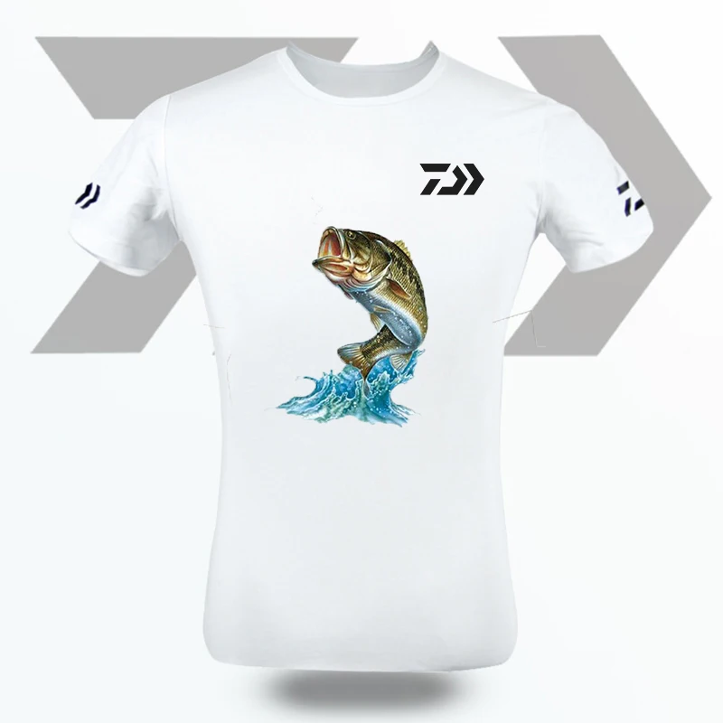Одежда daiwa, футболки для рыбалки, для улицы, Быстросохнущий жилет для рыбалки, мужская куртка DAWA с защитой от ультрафиолета, Мужская дышащая одежда с коротким рукавом для рыбалки - Цвет: 3