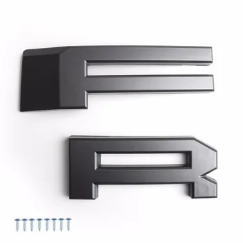 

Areyourshop Car Raptor Style Paramount Grille F & R Letters for Ford F-150 2015 Car Styling Cover Grills Parts