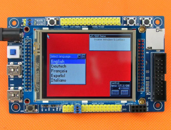 STM32F103VCT6 макетная системная плата STM32 макетная плата Cortex-M3 обучающая плата