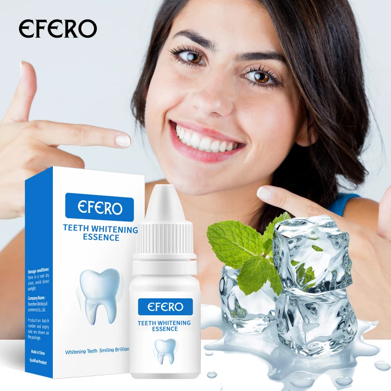 Efero отбеливание зубов зубная щетка для массажа лица