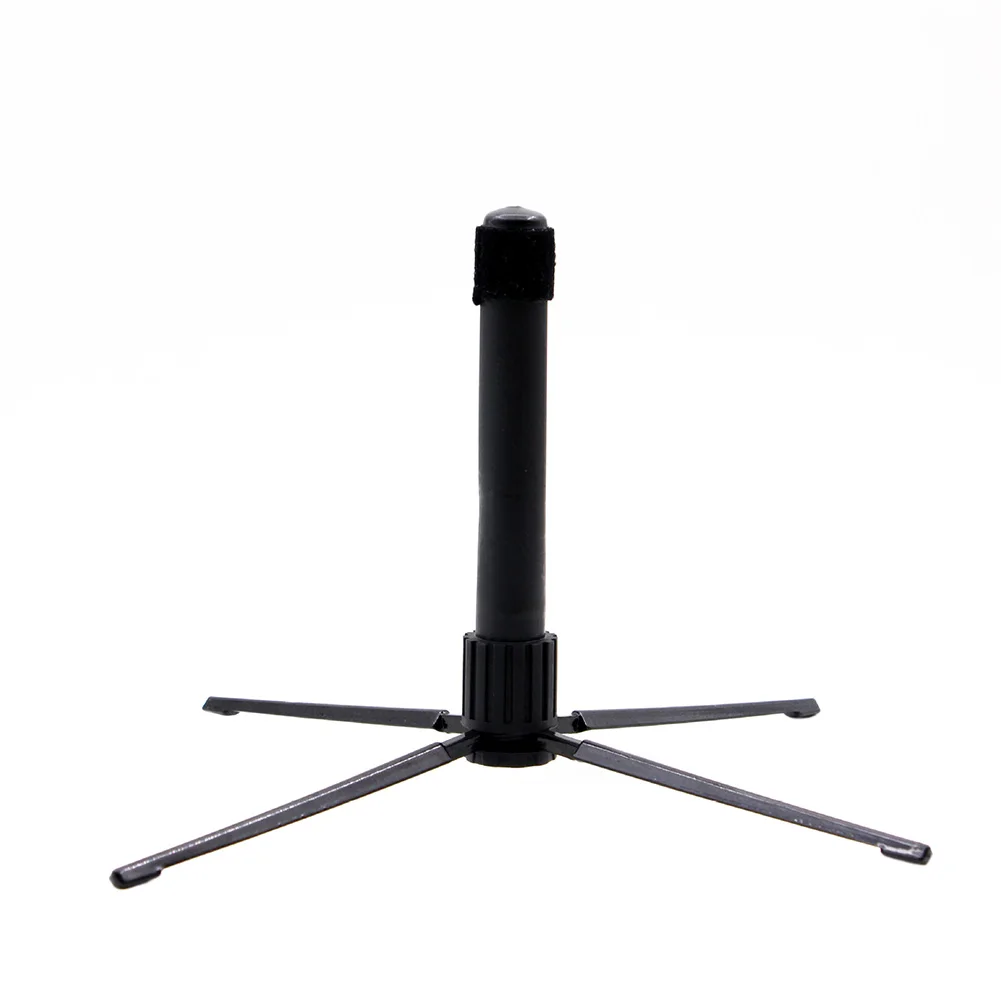 

Black Plastic Holder Folding Support Compact Portable Flute Stand Durable 4 Legs Bracket Stable Musical Instrument Accessory