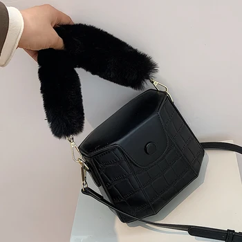 

Crocodile High Quality Bag Bucket Bag 2020 Internet Hot New Fashionable Korean Versatile One-shoulder Crossbody Fashion Female