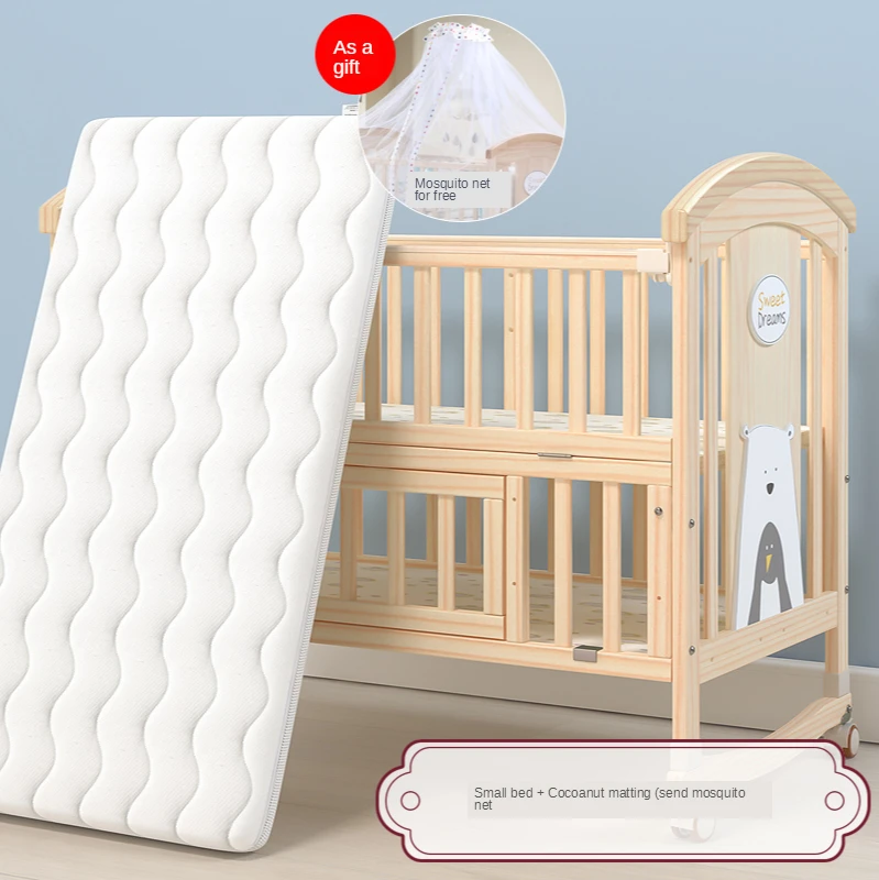 

Multi-Functional Paint-Free Removable Children's Splicing Big Bed