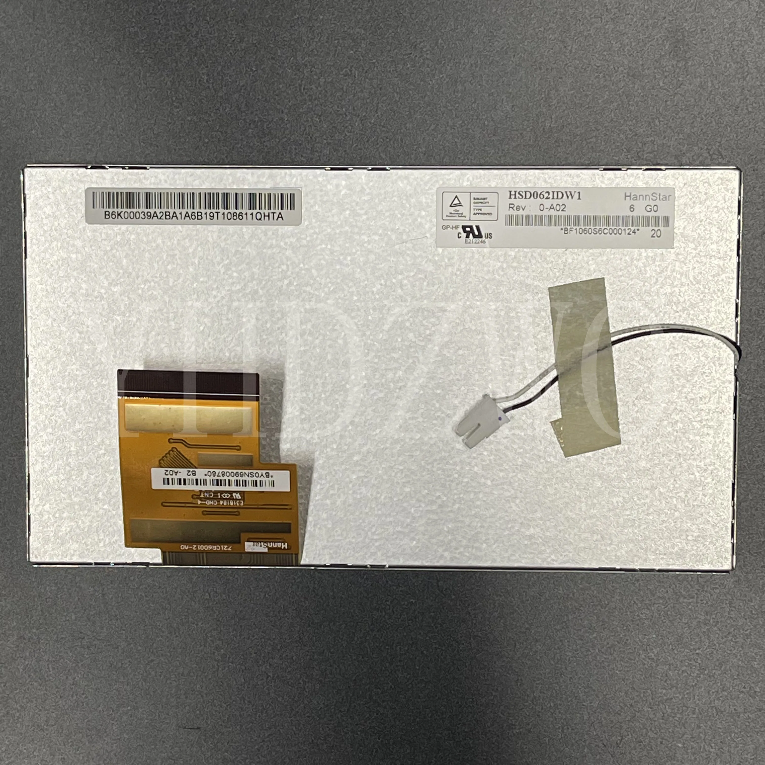 Оригинальный 6 2 ''дюйма ЖК-дисплей дисплей для Hannstar HSD062IDW1-A00 HSD062IDW1 A00 экран
