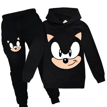

Sonic The Hedgehog Hoodies Kids Sweatshirts Kids Hooded T Shirt Baby Toddler Girls Coat Kids Clothes Boys Casual Tees Sportswear