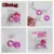 Чехол для контактных линз Sweet Pink Kitty Pocket Box Удобная Дорожная коробка для линз Контейнер с Маленькой Бутылочкой акссесуары CB0645