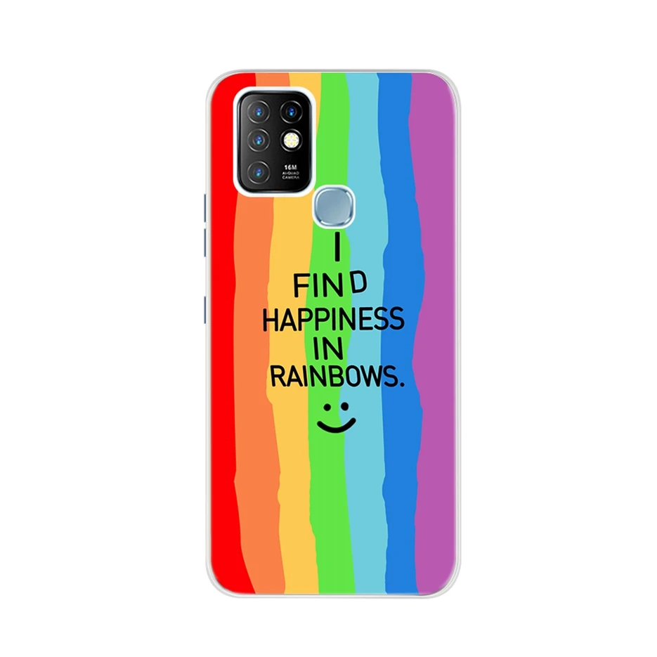 Soft Silicone Phone Back Cover for Infinix Hot 10 Series