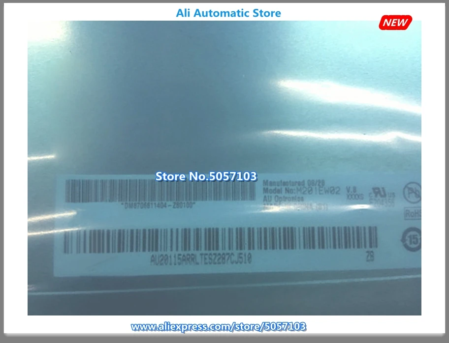 US $152.52 Original 201 Inch AWidescreen M201EW02 V8 M201EW02 VB M201EW02 V1 M201EW02 VC LCD Screen