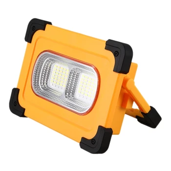 

70 LED 50W Portable Spotlight Led Work Light USB Rechargeable Flashlight Solar Light for Outdoor Camping Lampe