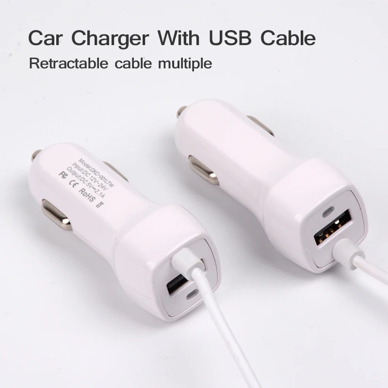 5 в 2 а автомобильное зарядное устройство с usb-кабелем зарядное устройство для мобильного телефона быстрое автомобильное зарядное устройство для мобильного телефона для iPhone 6 6s 8 X XR samsung S9 S8