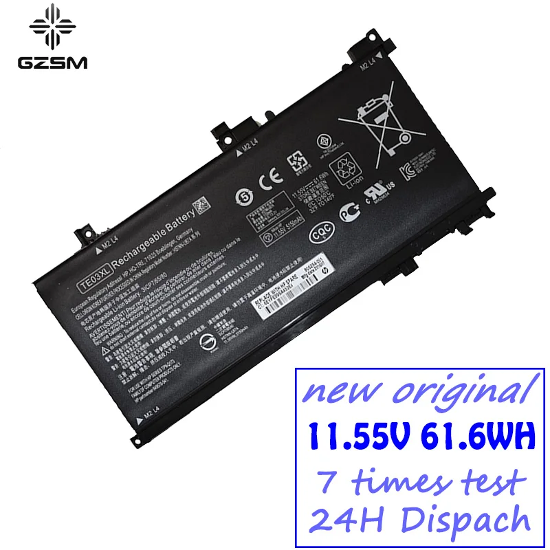  GZSM laptop battery TE03XL For HP OMEN 15-AX series 15-BC000 OMEN 15-AX 15T-AX battery for laptop 9