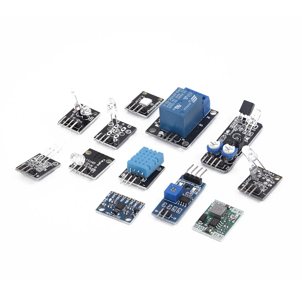 45 In 1/37 In 1 Sensor Module Starter Kit Set For Arduino Raspberry Pi Education Multi Tools Accessories
