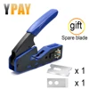 YPAY EZ rj45 crimper hand network tools pliers cat5 cat6 8p rg rj 45 ethernet cable Stripper pressing clamp tongs clip rg45 lan ► Photo 1/6