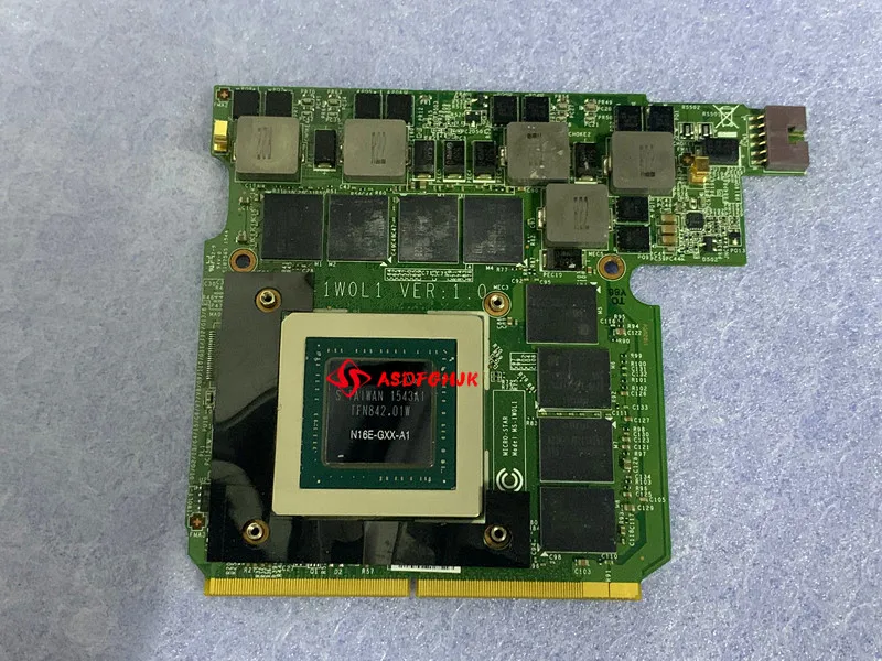 

Для MSI GT72 GT72S WT72 MS-1782 MS-1783 MS-1W0L1 REV 1,0, графическая плата для ноутбука GTX980M N16E-GXX-A1 100% TESED OK