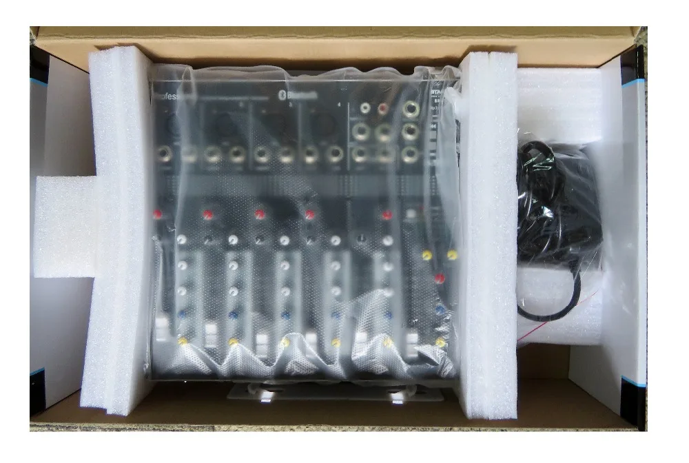 profreshional dj ktv pa audio 6channel pure mixing syster mixer with usb bluetooth mp3 play