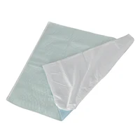 Washable Absorbent Waterproof Bed Underpad Incontinence Pee Pad Sheet Protector - 80 x 90cm with Mattress Tuck In 2